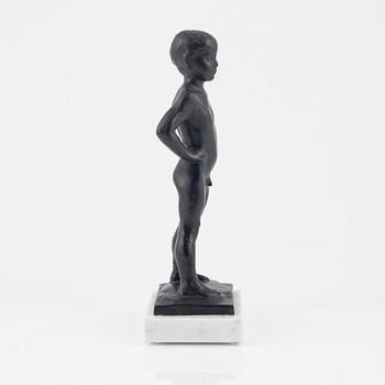 Gudmar Olovson, Sculpture. Cold bronze (bronzed synthetic resin), signed.