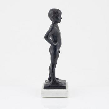 Gudmar Olovson, Sculpture. Cold bronze (bronzed synthetic resin), signed.