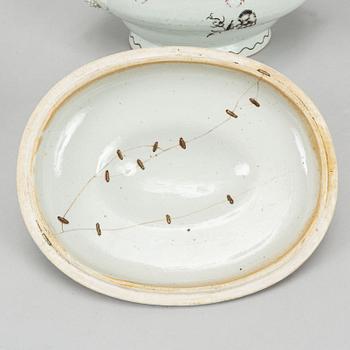 Servisdelar, 26 st, Qing dynastin, Jiaqing, ca (1796-1820).