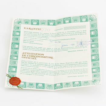 Rolex, Day-Date, "Tapestry Dial, ca 1988.