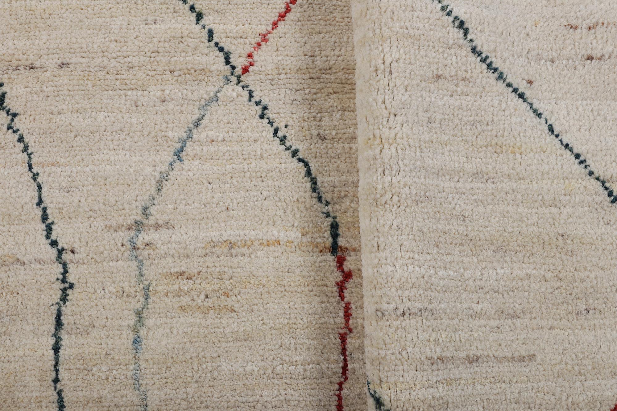 A rug, Morocco, ca 243 x 168 cm.