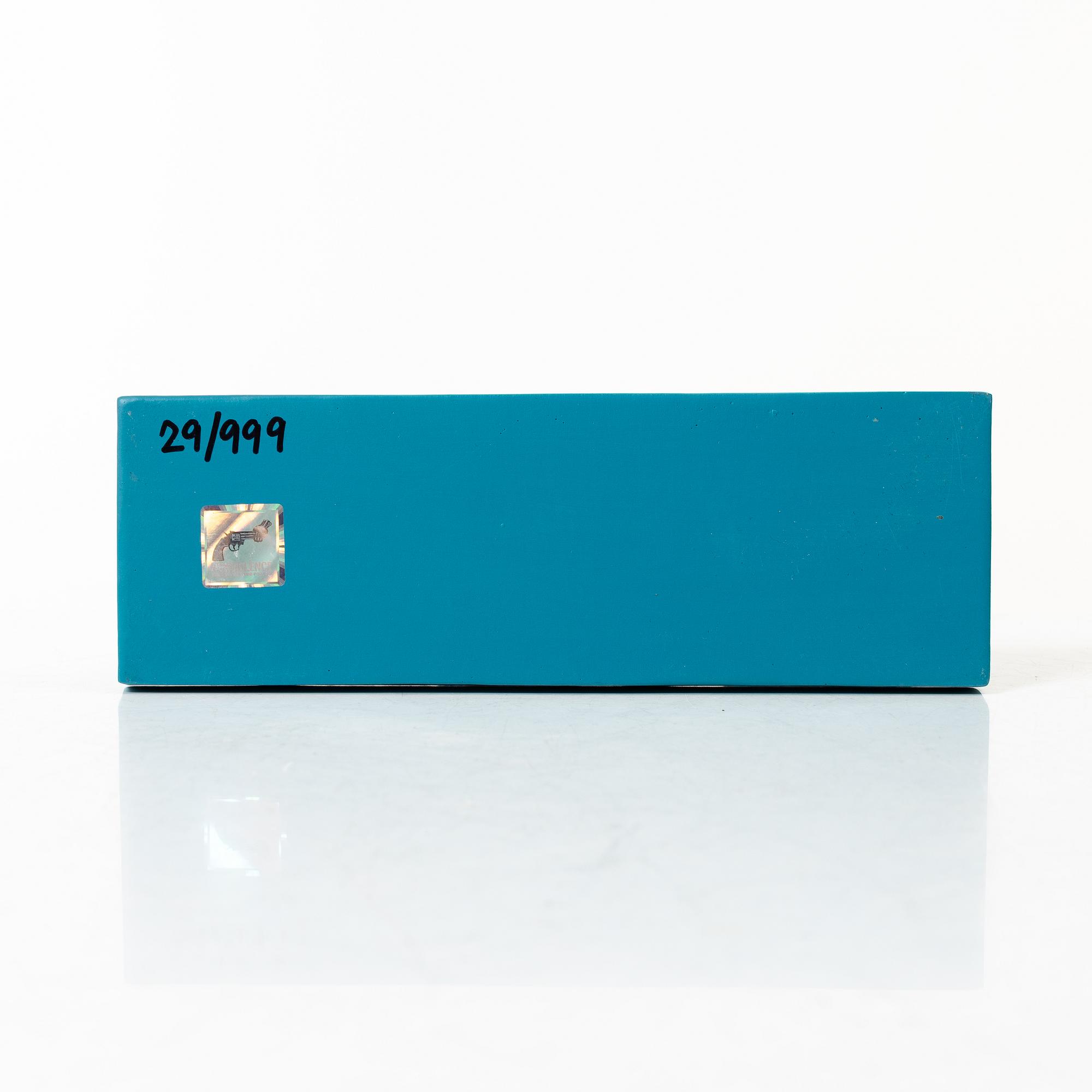 Non-Violence Art Project, "Non-Violence Twilight Blue".