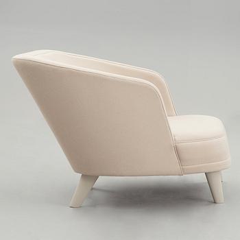 Jonny Johansson, an upholstered easy chair, "Studie No 1", Acne Studios by O.H. Sjögren, Tranås, Sweden.