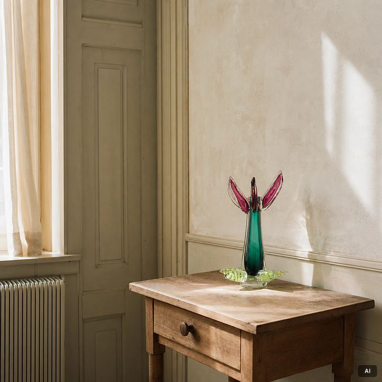 Erik Höglund, vas, glas, Studioglas Strömbergshyttan, 1991.