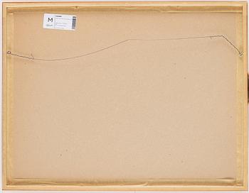 Josef Frank, a watercolour of a British town, not signed.