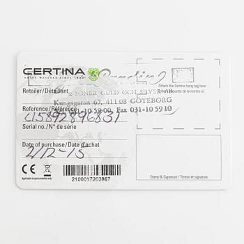Certina, armbandsur, 33,5 mm.