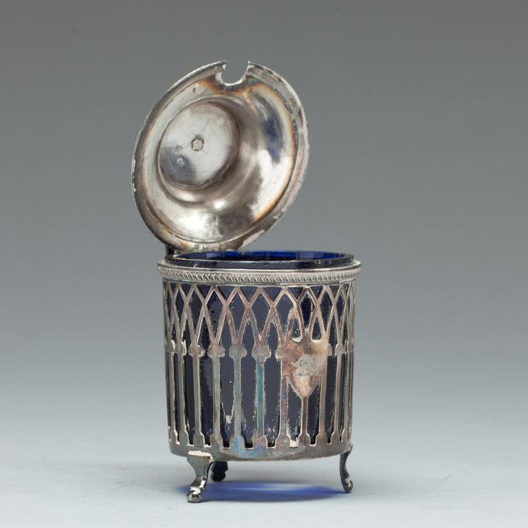 SENAPSKANNA, silver, Paris, Frankrike, 1789-1809.