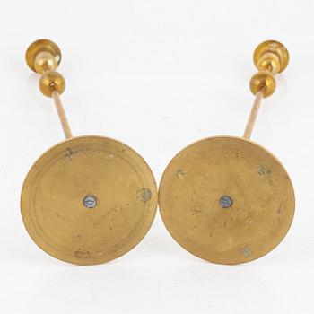 Estrid Ericson, ljusstakar, ett par, "Kulan", Firma Svenskt Tenn.