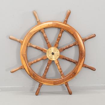 SHIP STEERING WHEEL.