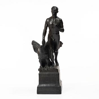 Alfred Ohlson, Athlete with Eagle.