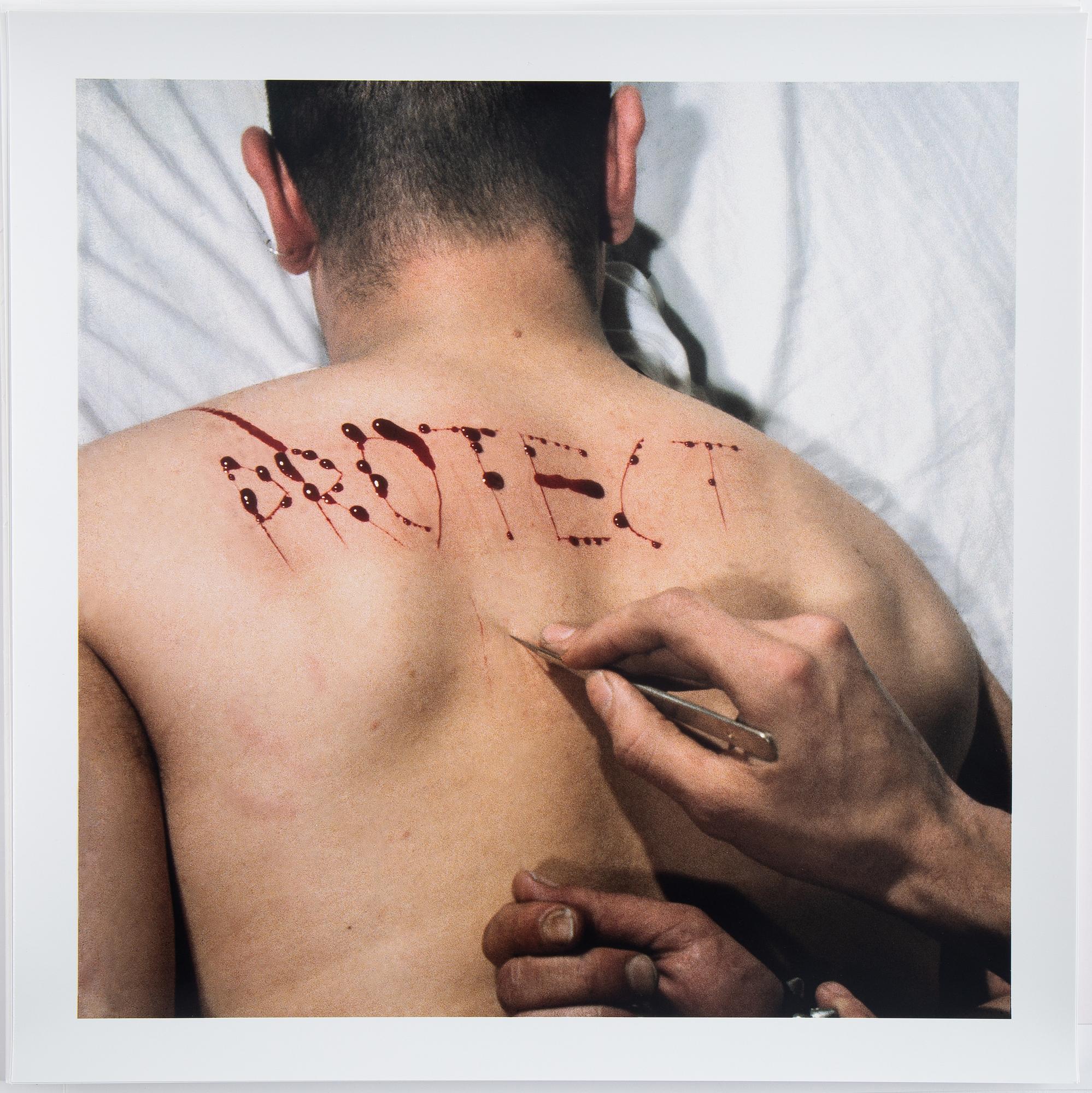 Franko B, complete boxed set with 10 prints by Franko B and text by Francesca Alfano Miglietto.