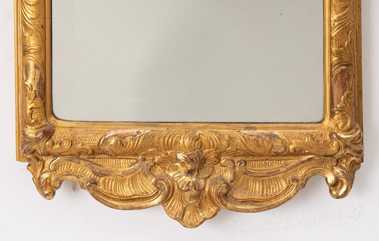 Rococo-style mirror, early 20th century.