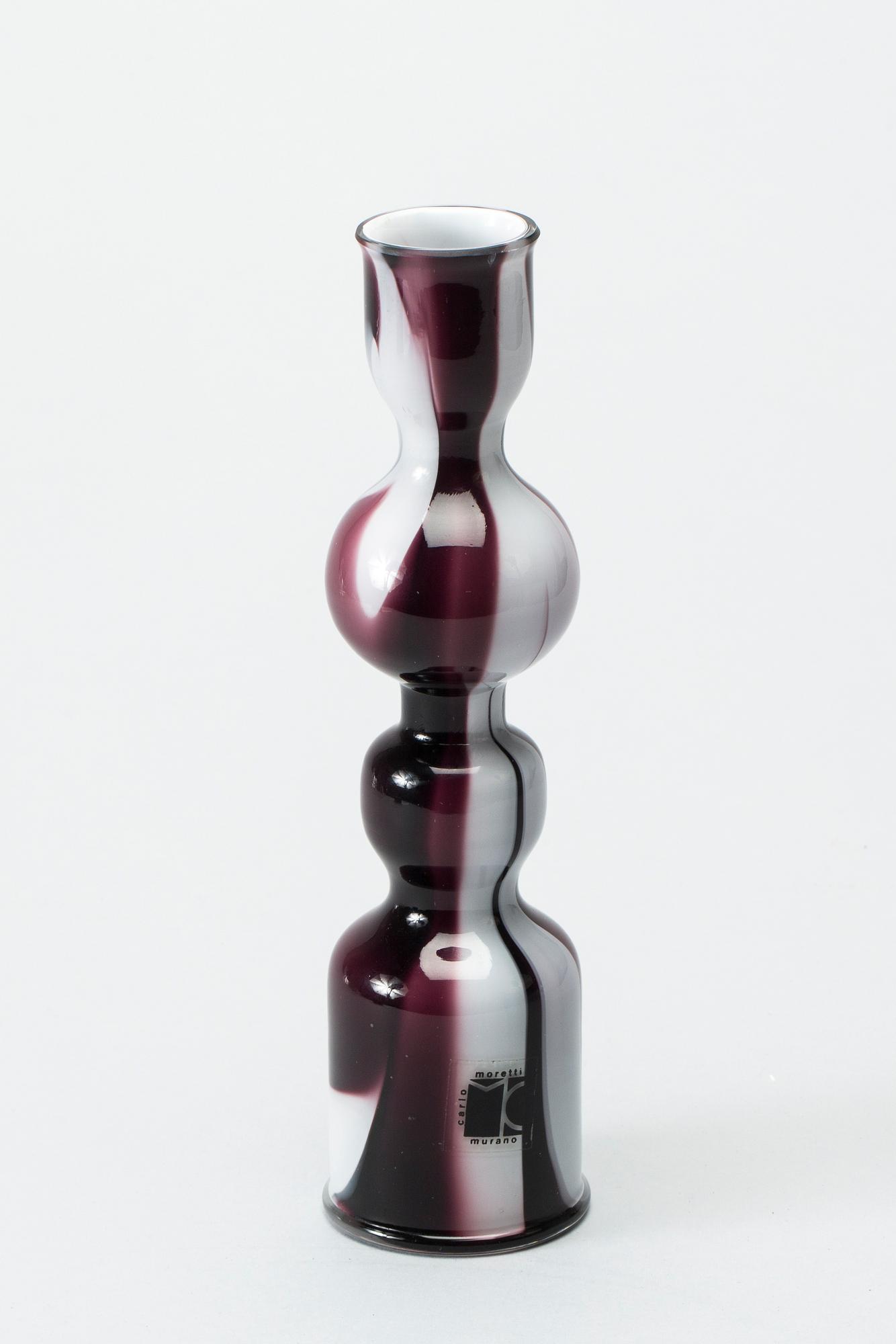 VAS, glas, Carlo Moretti Murano.