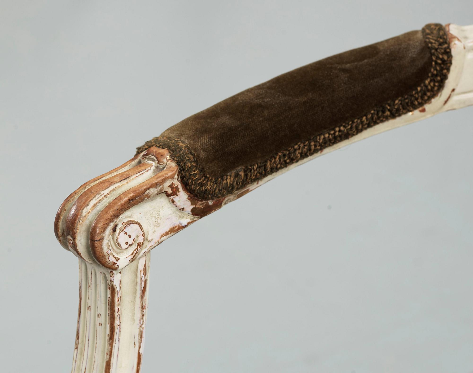 KARMSTOL, Louis XVI, Frankrike, 1700/1800-tal.