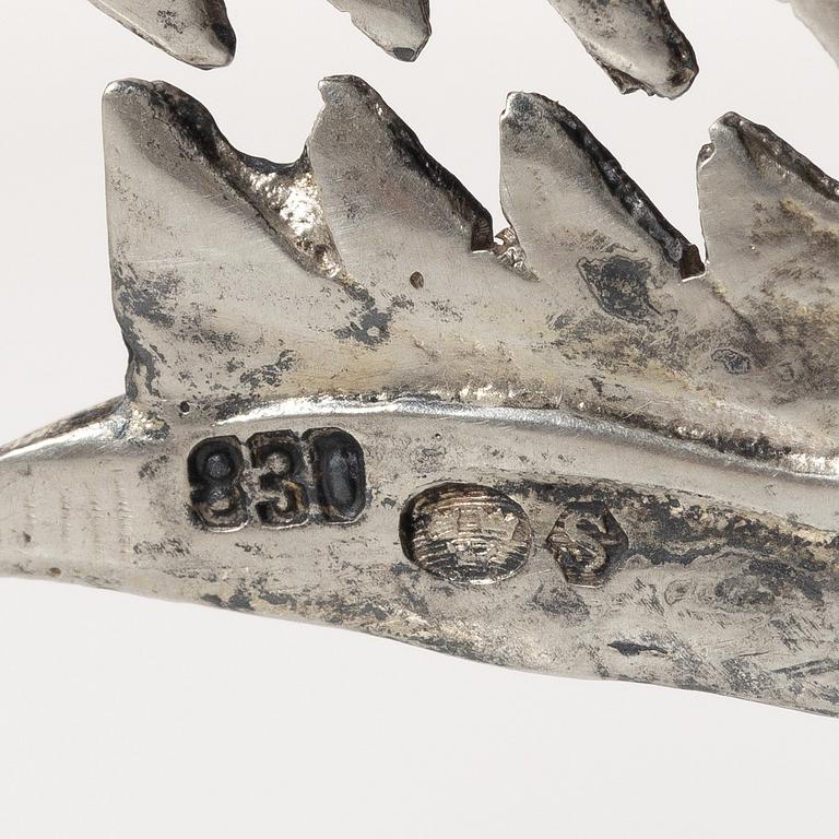 Fartyg, s.k. Nef, silver, sannolikt Tyskland omkring år 1900.