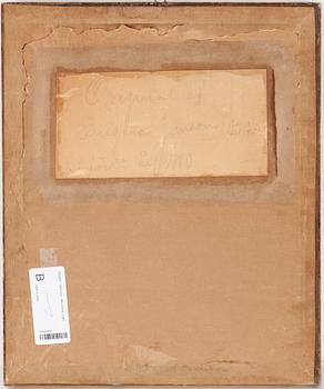 EUGÈNE JANSSON, gouache, signed.