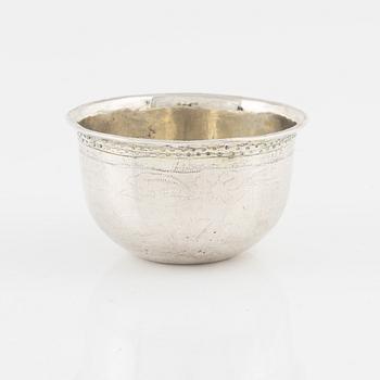 A Swedish Silver Tumbler, mark of Johan Leffler, Falun 1776.