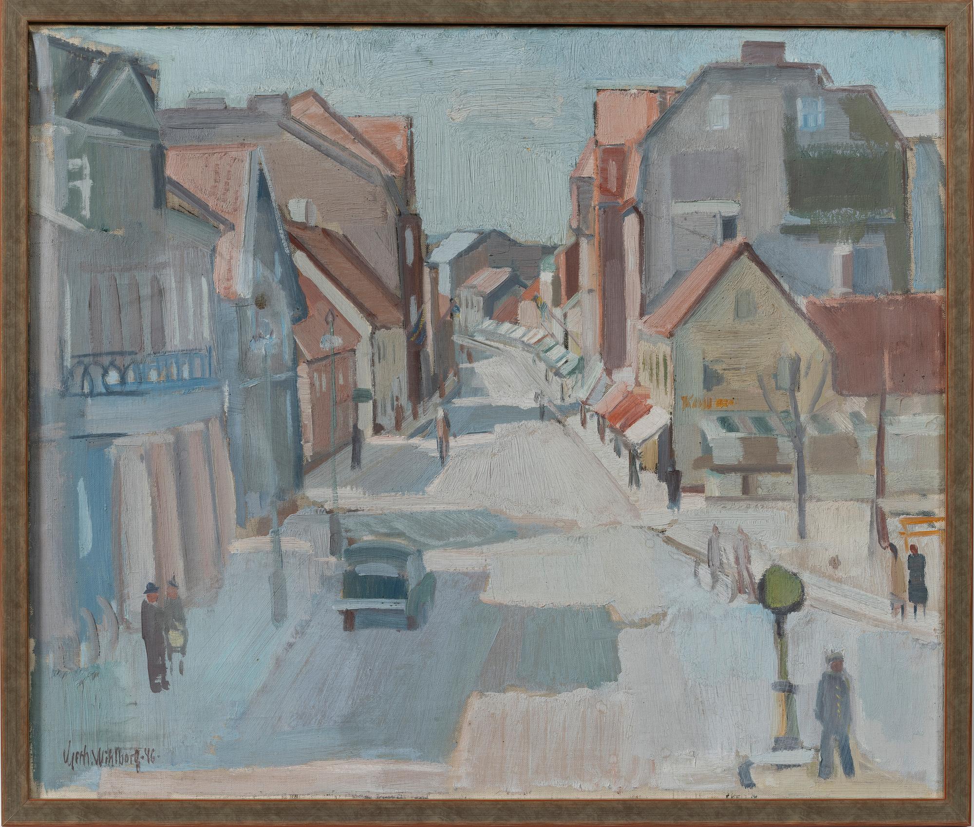 Gerhard Wihlborg, "St Östergatan, Ystad".