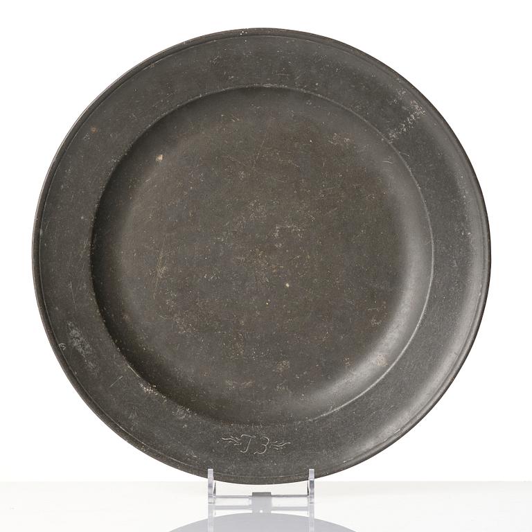 Fat, troligen England eller Tyskland, tidigt 1700-tal, Barock.