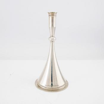 Wiwen Nilsson, candlestick sterling silver Lund 1952.