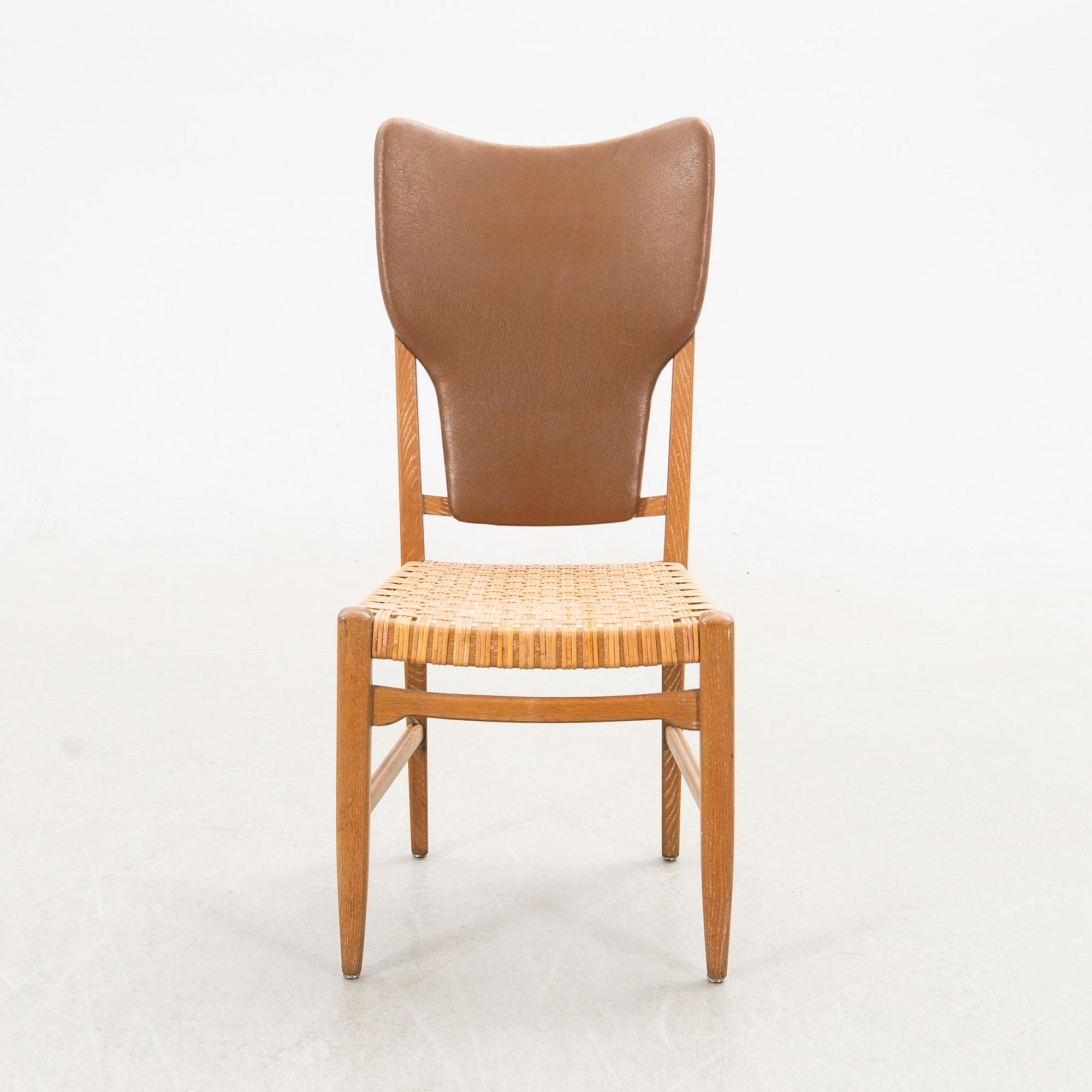 Chair 1940s/50s possibly Otto Schulz Swedish Modern.