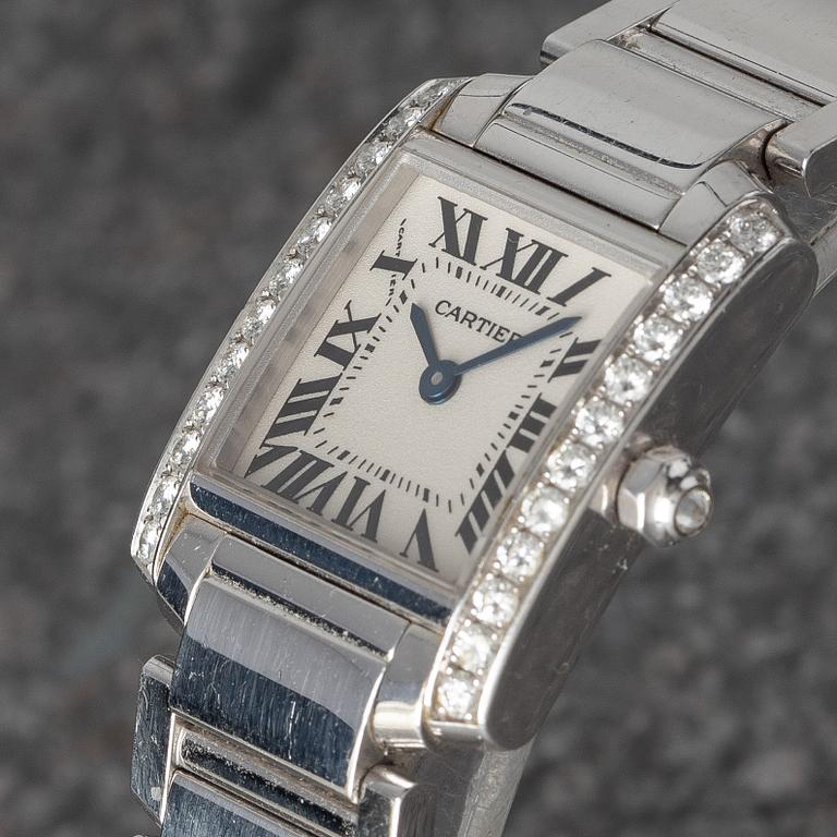 Cartier, Tank Francaise, ca 2000.