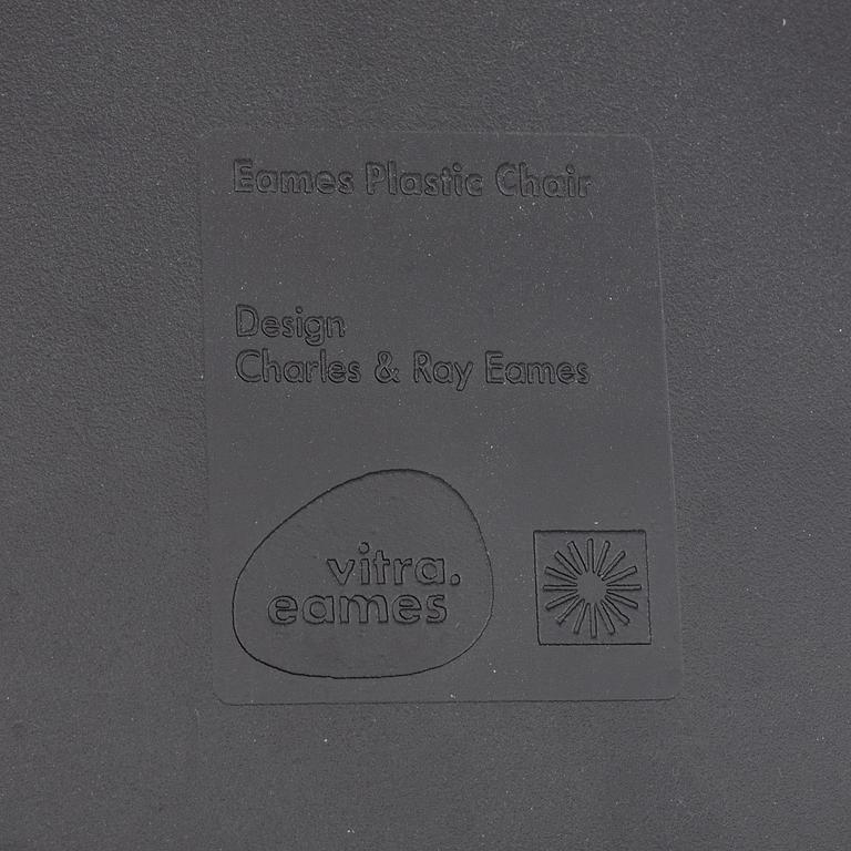 Charles & Ray Eames, a 'Plastic Chair DSR', Vitra, 2010.