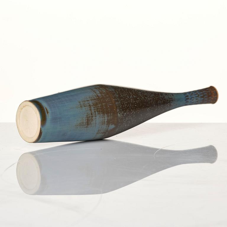 Stig Lindberg, a stoneware vase, Gustavsberg Studio, Sweden, 1953.