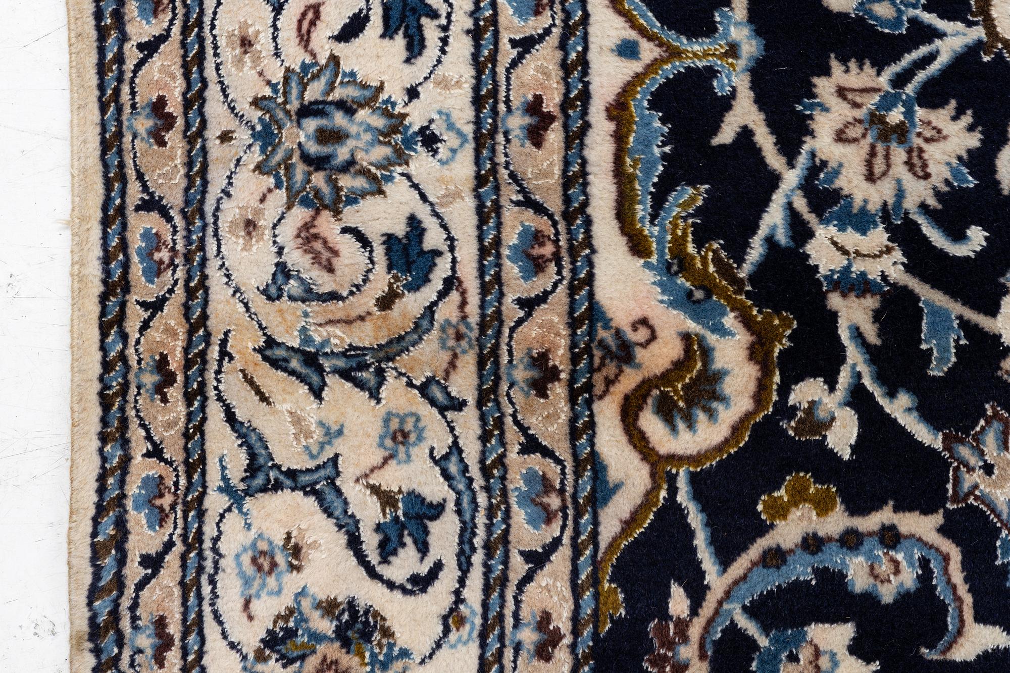 A Nain carpet, Central Persia, c. 300 x 195 cm.