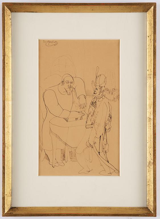 Ernst Josephson, Oath of allegiance.