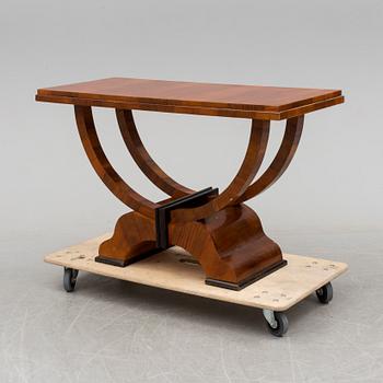 A 20th century art deco style table.