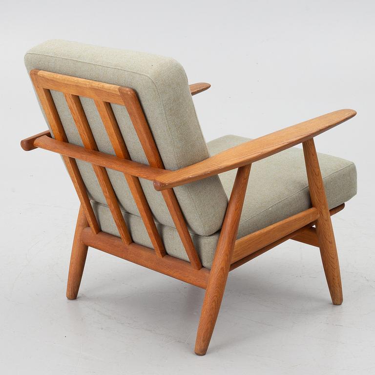 Hans J. Wegner, fåtölj, "GE 240" "Cigarren", Danmark, 1900-talets andra hälft.