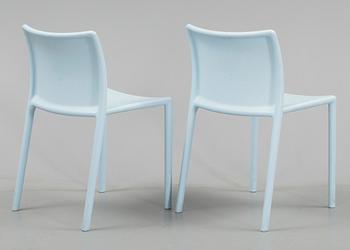 STOLAR, 8 st, "Air-Chair", Jasper Morrison, Magis, Italien, formgiven 1999.