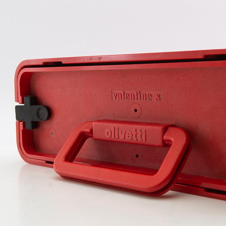 Ettore Sottsass, typewriter, "Valentine s", Olivetti, Italy.