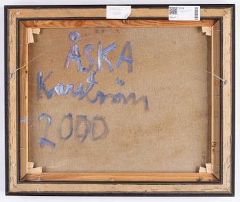 Mauritz Karström, oil on canvas, signed. dated 2000 verso.