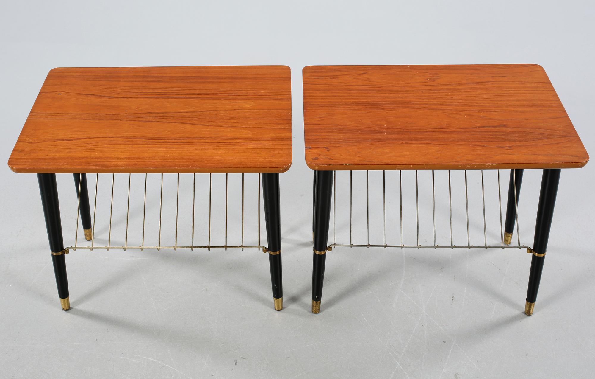Two 1950/60s tables.