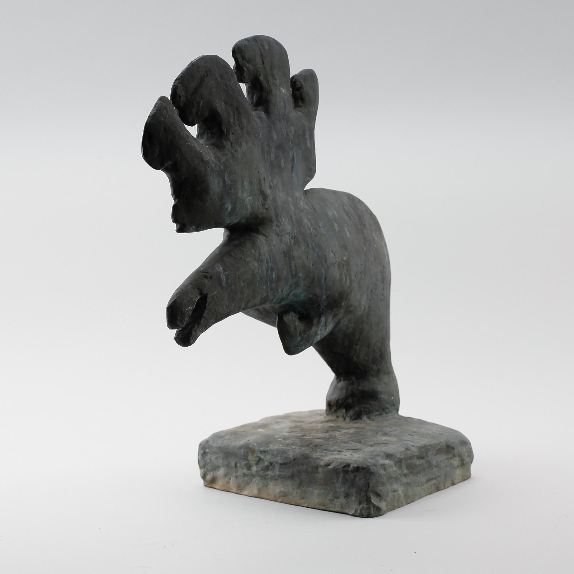 MARIANNE ANSGÅRD, brons, signerad och daterad -69.