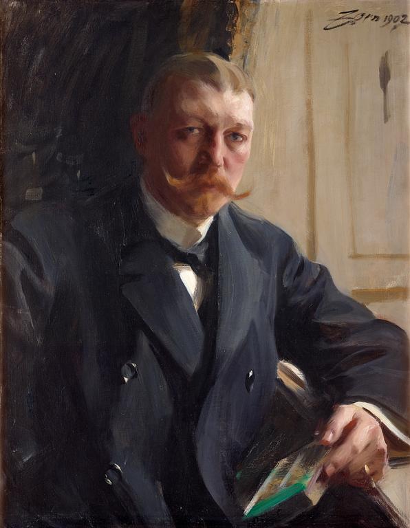 Anders Zorn, Portrait of Franz Heiss.