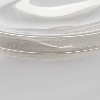 Tapio Wirkkala, malja, "Lehti", signeerattu Tapio Wirkkala Iittala -57.
