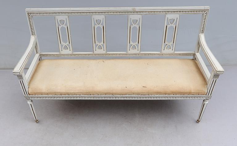 SOFFA, gustaviansk stil, 1900-talets början.