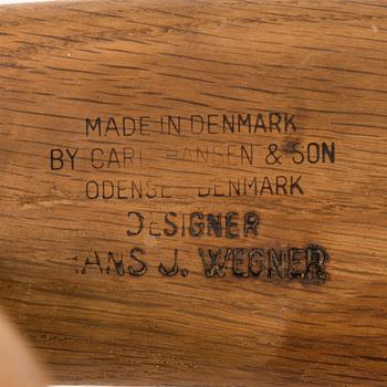 Hans J Wegner, fåtölj, modell CH 22, Carl Hansen & Sons, Odense.