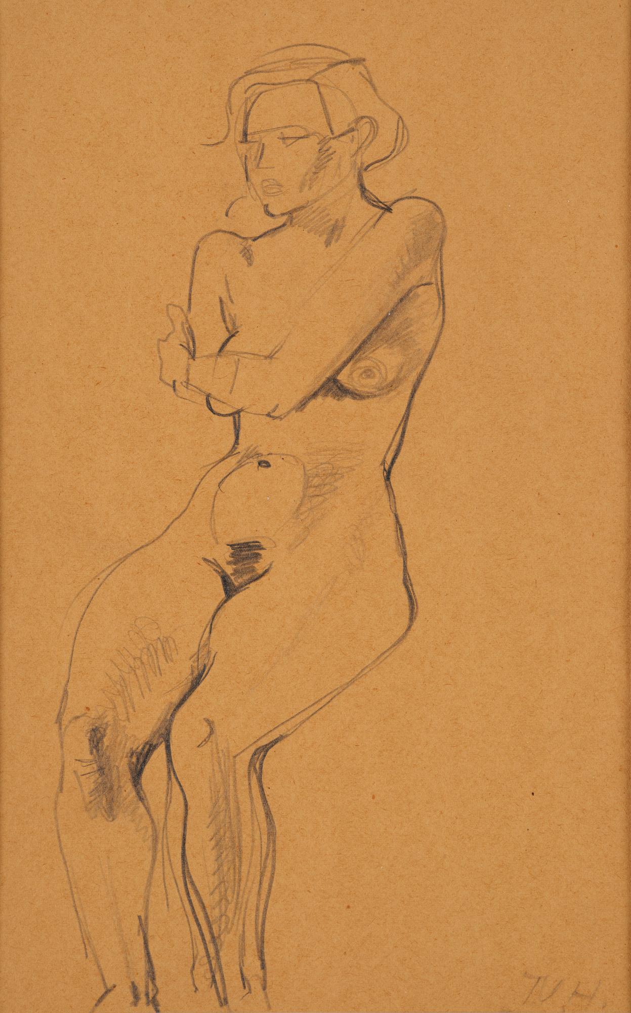 Tora Vega Holmström, Nude Study.