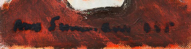 Arvo Summanen, oil on canvas, signed, unclear date.