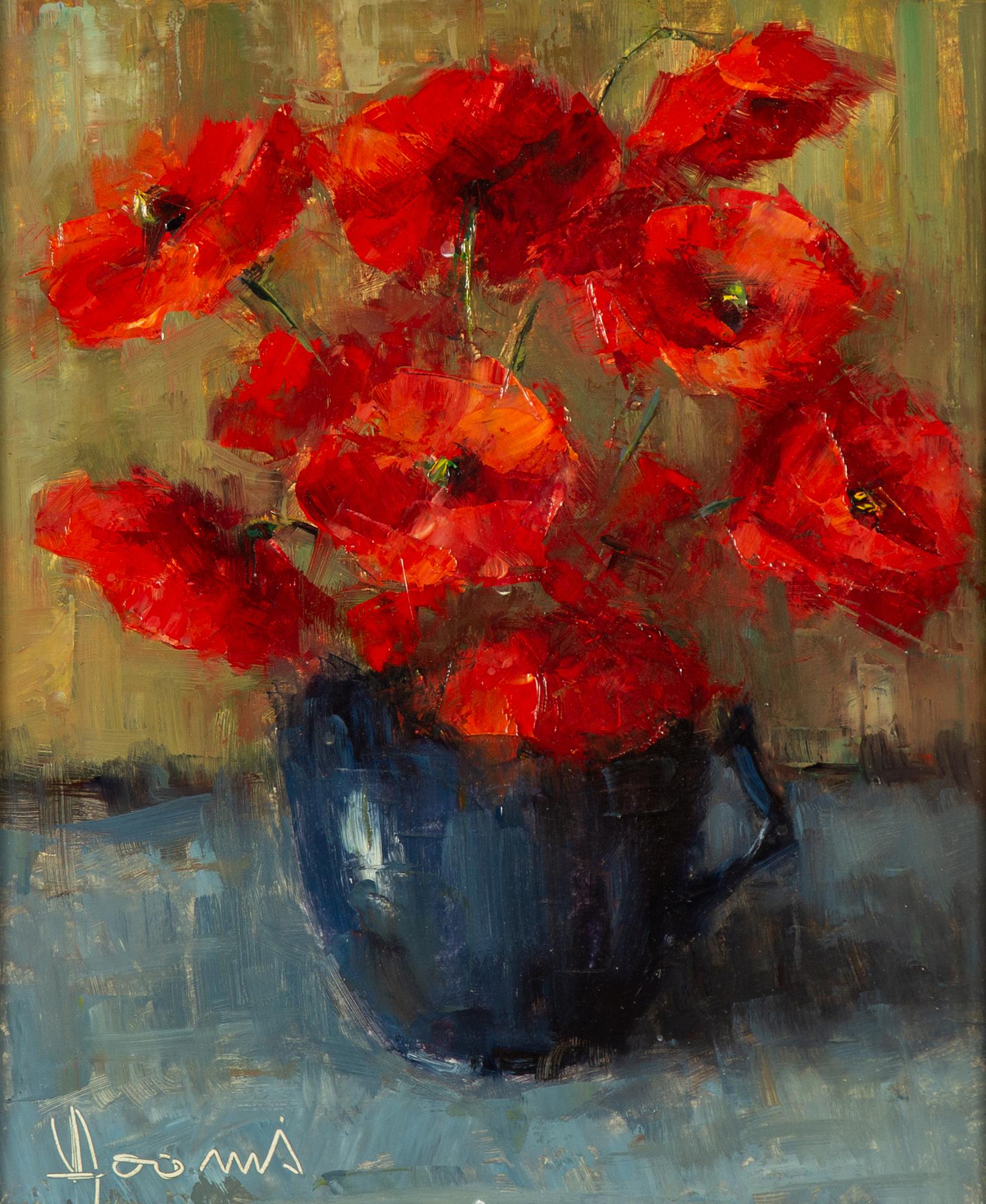 Vic Dooms, Flower Still Life.