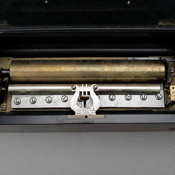 CYLINDERSPELDOSA, 1800-talets andra hälft.