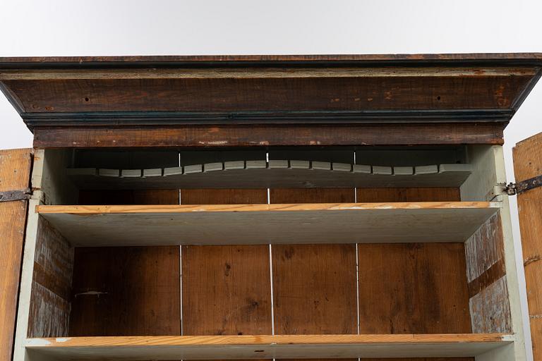 A Swedish painted cabinet, 19th Century.