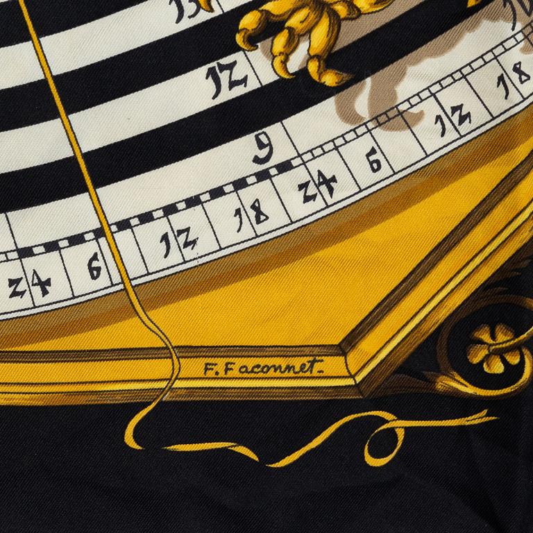 Hermès, scarf, "Dies et Hore"/"Astrologie".