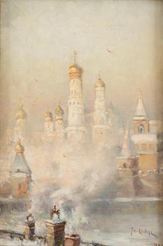 JULIUS VON KLEVER, WINTER OF 1911, MOSCOW.