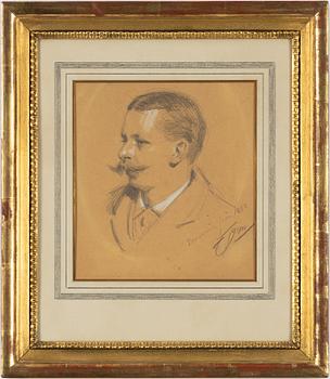 Anders Zorn, Portrait of Carl David af Wirsén.