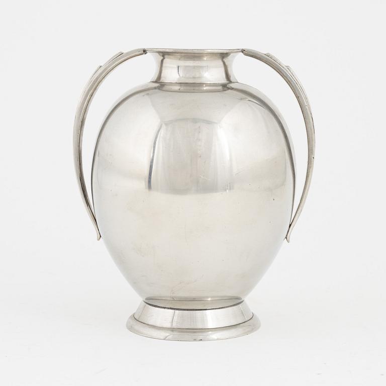 A pewter vase, GAB, Stockholm, 1935.